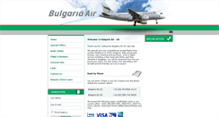 Desktop Screenshot of bulgaria-air.co.uk